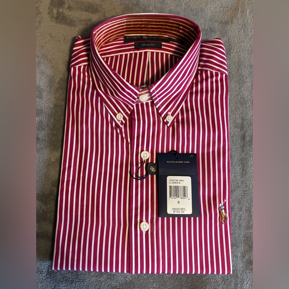 Men’s button down.